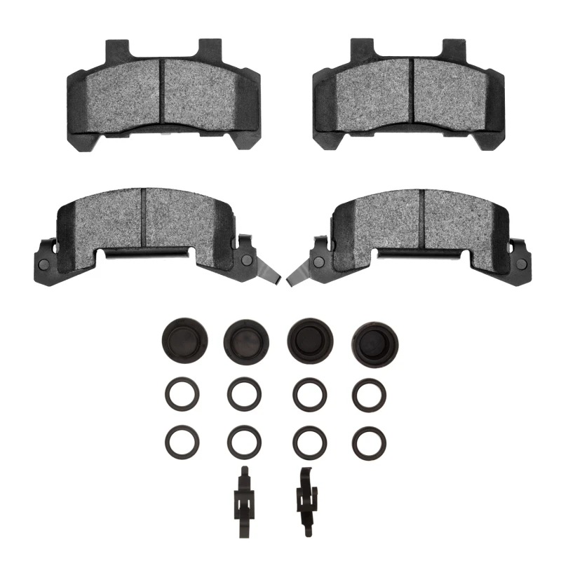 DFC 82-89 Buick Skyhawk Front 4000 HybriDynamic Brake Pads and Hardware Kit
