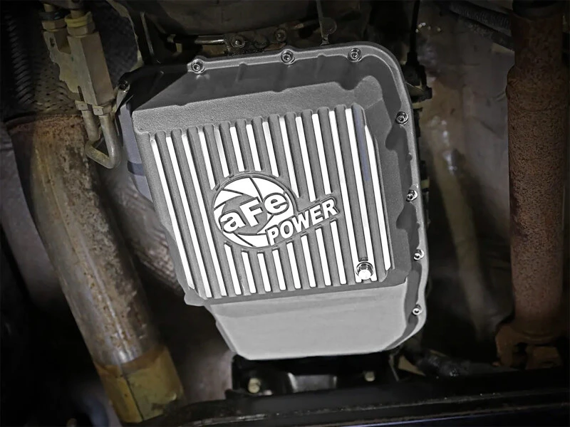 aFe Getriebe-Pfanne Raw mit bearbeiteten Rippen 13-19 Dodge Diesel LKW L6-6.7L (td)