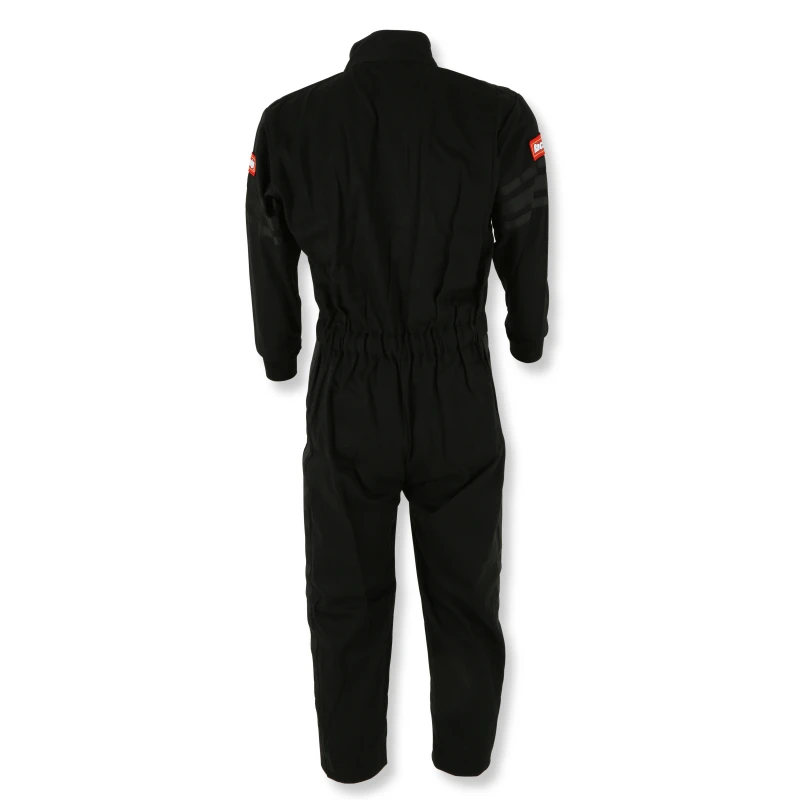 RaceQuip schwarzes SFI-1 JR. Anzug - KLarge