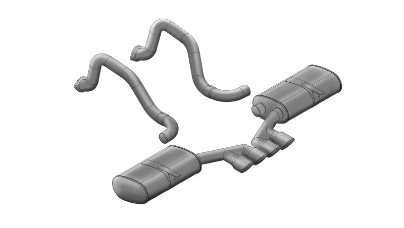 corsa-performance_14139-6793104093b04 Corsa 1997-2004 Chevrolet Corvette C5 Z06 5.7L V8 Polished Sport Axle-Back Exhaust