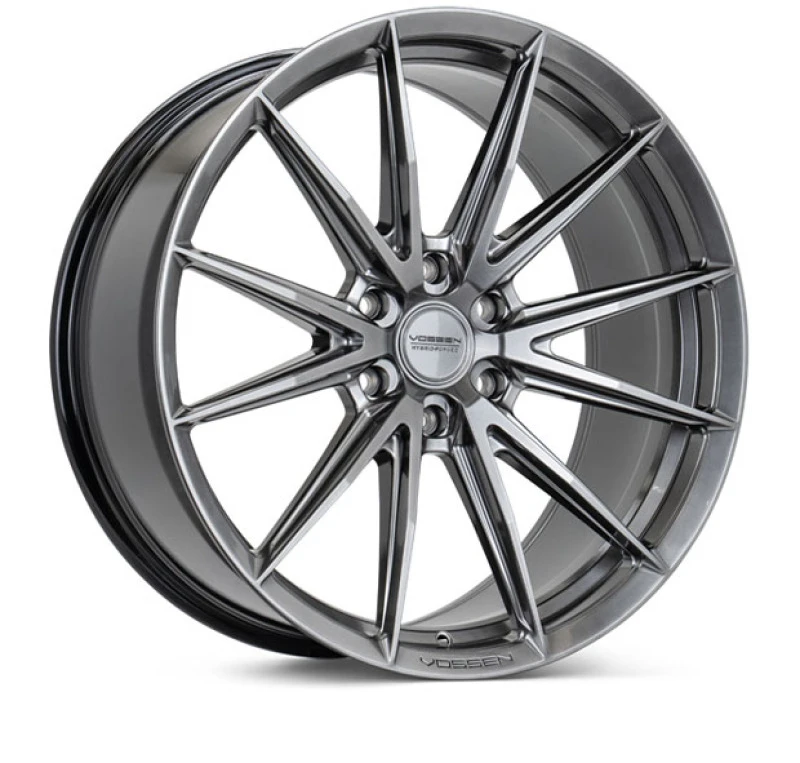 Vossen HFX-2 22x10 / 6x135 / ET-18 / Super Deep Face / 87.1 - Hyper Black Wheel