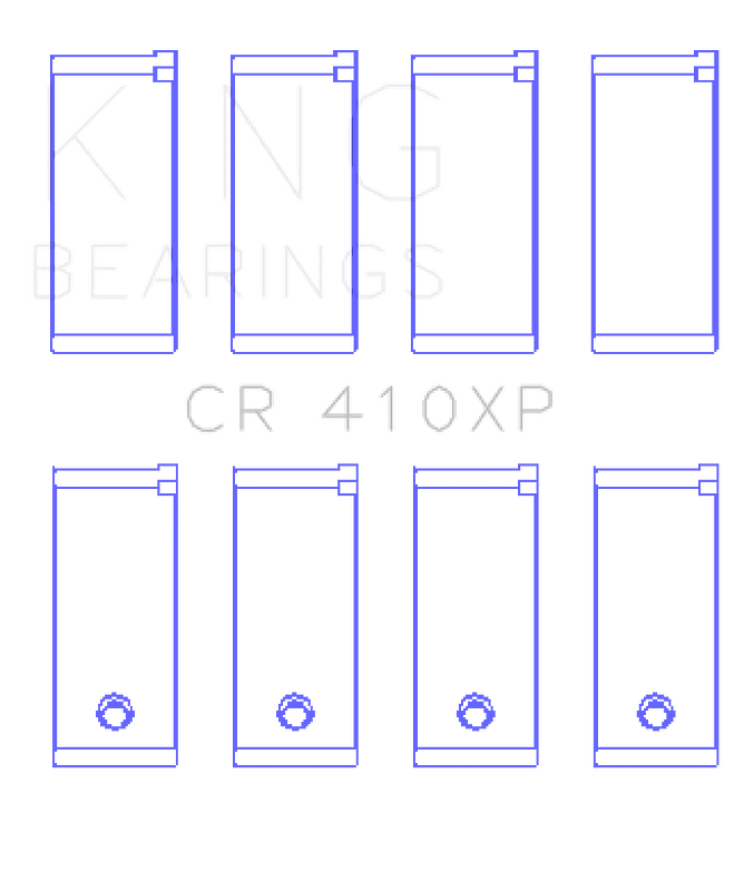 king-engine-bearings_CR410XP-6793643452a07 King Ford Lotus 1.5L / 1.6L OHV (Size STD) Performance Rod Bearing Set