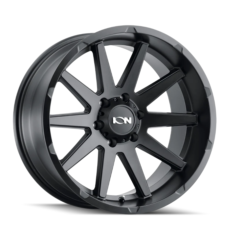 ION Type 143 20x10 Felge 8x165.1 BP -19mm Offset 125.2mm Hub Matte Black