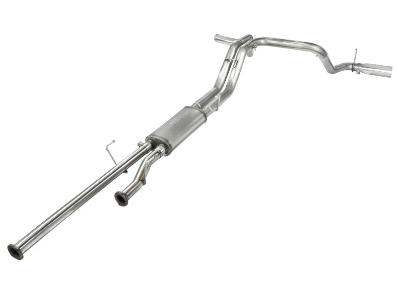 aFe MACHForce XP 2-1/2in auf 3in 409 SS Cat-Back Auspuff mit polierten Endrohren 10-17 Toyota Tundra V8 5.7L