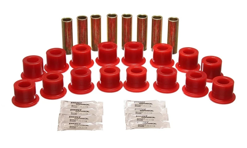 Energy Suspension 94-06 Hummer H1 Rote Front- und Heck-Control-Arm-Buchsen-Set