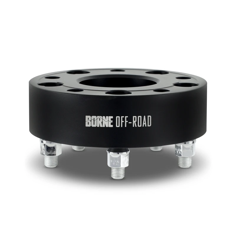 Borne Off-Road Wheel Spacers - 5x114.3 - 71.6CB - 50 - 1/2 - Black