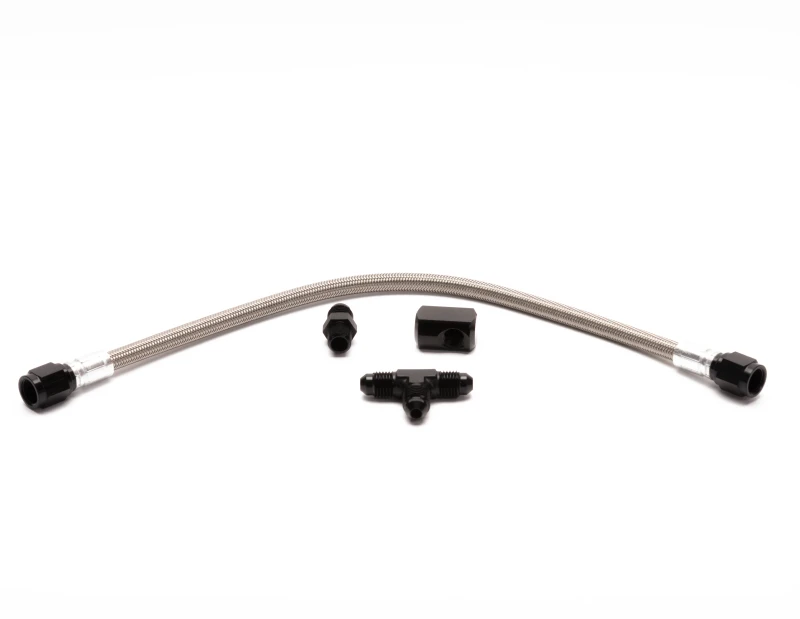 Snow Performance Wasser Dual Nozzle Upgrade SS Geflochtene Leitung (Für 4AN SS Geflochtene Leitung Kit)