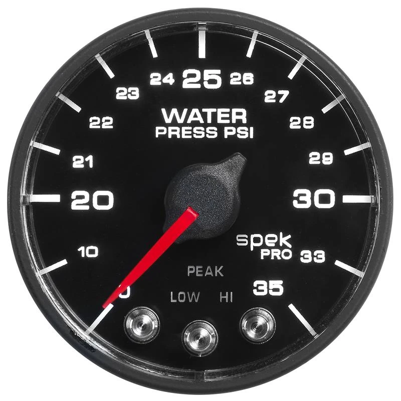 Autometer Spek-Pro - Nascar 2-1/16 Zoll Wasserdruck 0- 35 psi Bfb Sp