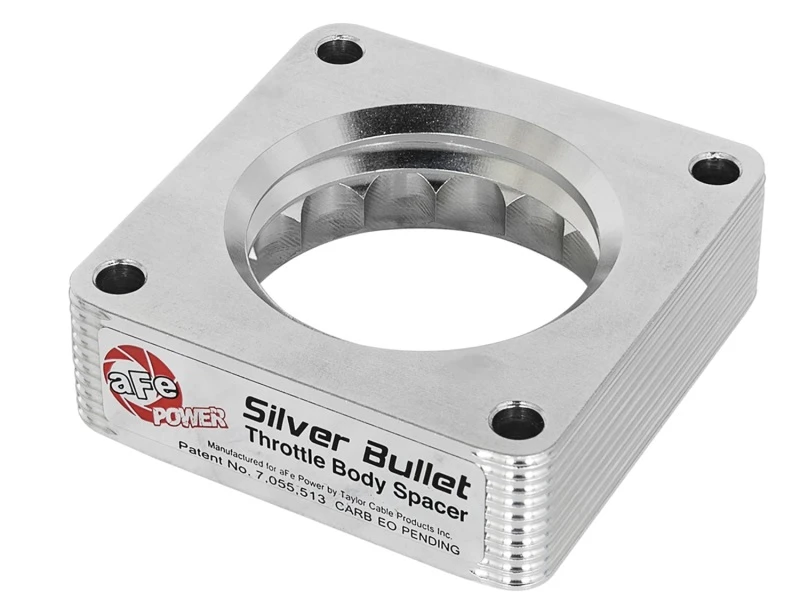 aFe Silber Bullet Drosselklappenabstandshalter 03-06 Nissan 350Z V6 3.5L (VQ35DE)