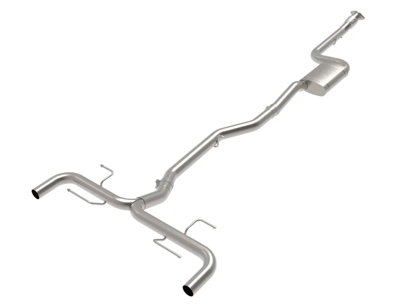 aFe 17-21 Alfa Romeo Giulia L4-2.0L (t) Mach Force-Xp 2in to 2-1/2in 304SS Cat-Back Exhaust