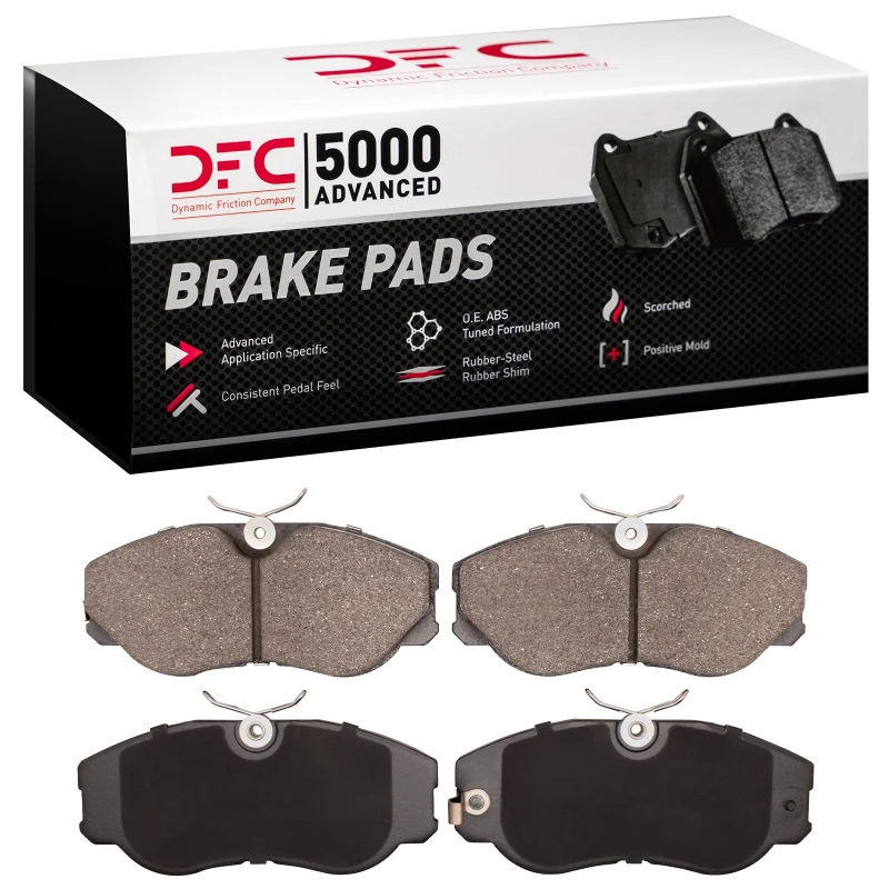 DFC 87-89 Nissan 300ZX Turbo Front 5000 Advanced Semi Metallic Brake Pads