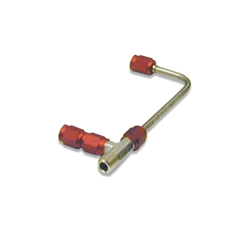 Nitrous Express 4150 Gemini SS Solenoid zu Plattenverbinder - Rot