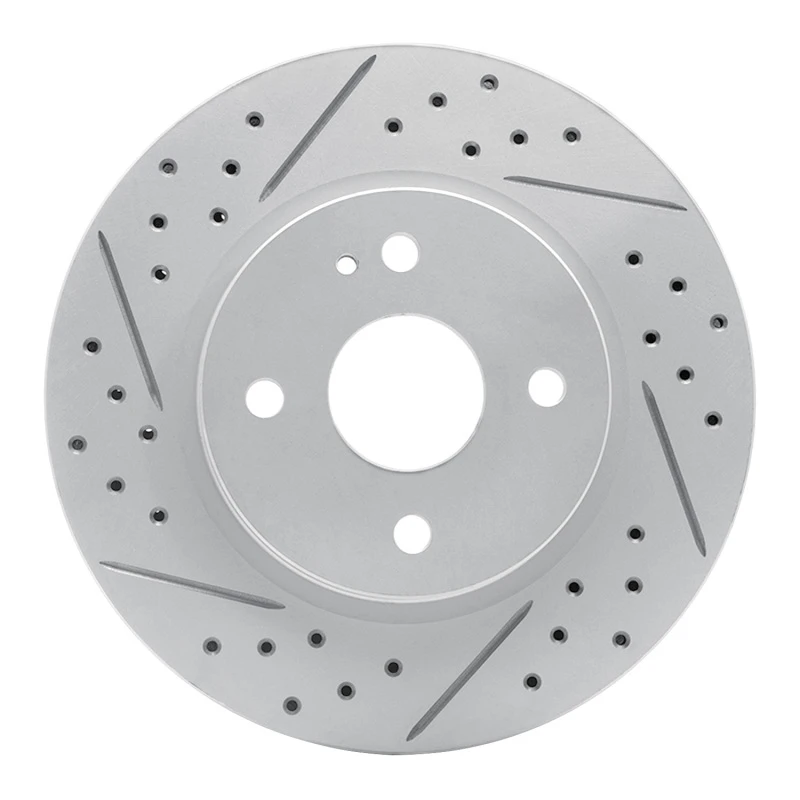 DFC 11-15 Mazda 2 (USA/Canada) Front Left Drilled & Slotted Geoperformance Rotor