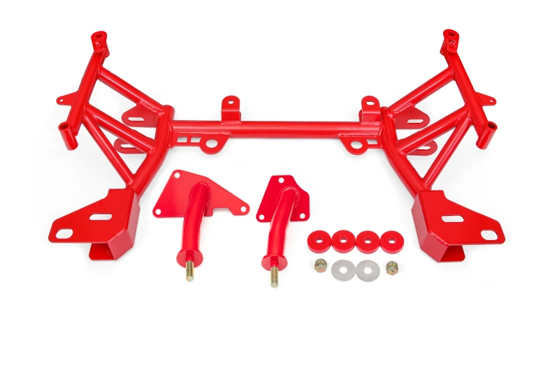 BMR 93-02 4. Generation F-Body K-Member LT1 Motorhalterungen Standard-Rack-Halterungen Rot