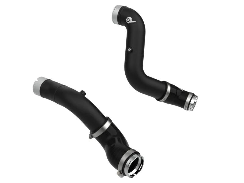 aFe 23-25 GM Colorado/Canyon L4-2.7L BladeRunner Aluminum Hot and Cold Charge Pipe Kit - Black