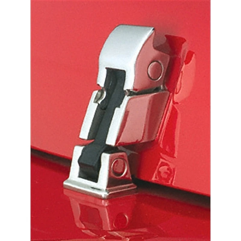 Rugged Ridge 42-95 Jeep CJ / Jeep Wrangler Edelstahl-Haube-Fang-Kit