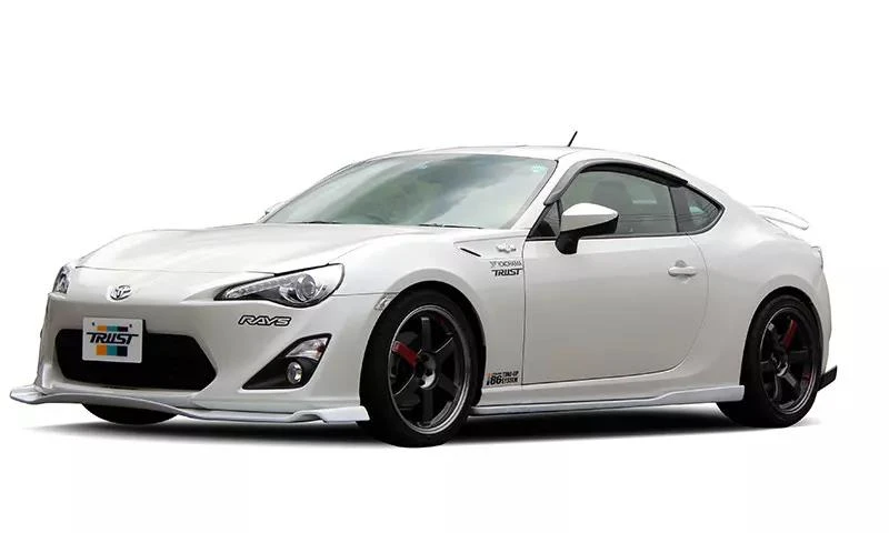 GReddy Aero-Seitenschweller für 2012+ Subaru BRZ/Scion FR-S