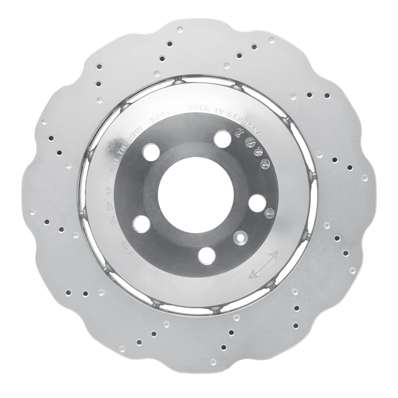 DFC 13-14 Audi RS5 Rear Drilled Hi-Carbon Alloy Geomet Coated Rotor