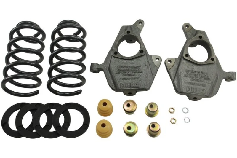 Belltech Tieferlegungskit 14 Silverado/Sierra Std Cab 2WD 3 Zoll oder 4 Zoll vorne/5 Zoll oder 6 Zoll hinten ohne Stoßdämpfer