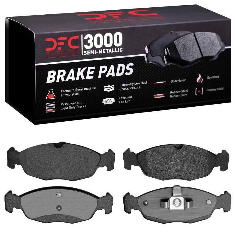 DFC 11-13 Chevrolet CHEVY (Mexico) Front 3000 Semi-Metallic Brake Pads