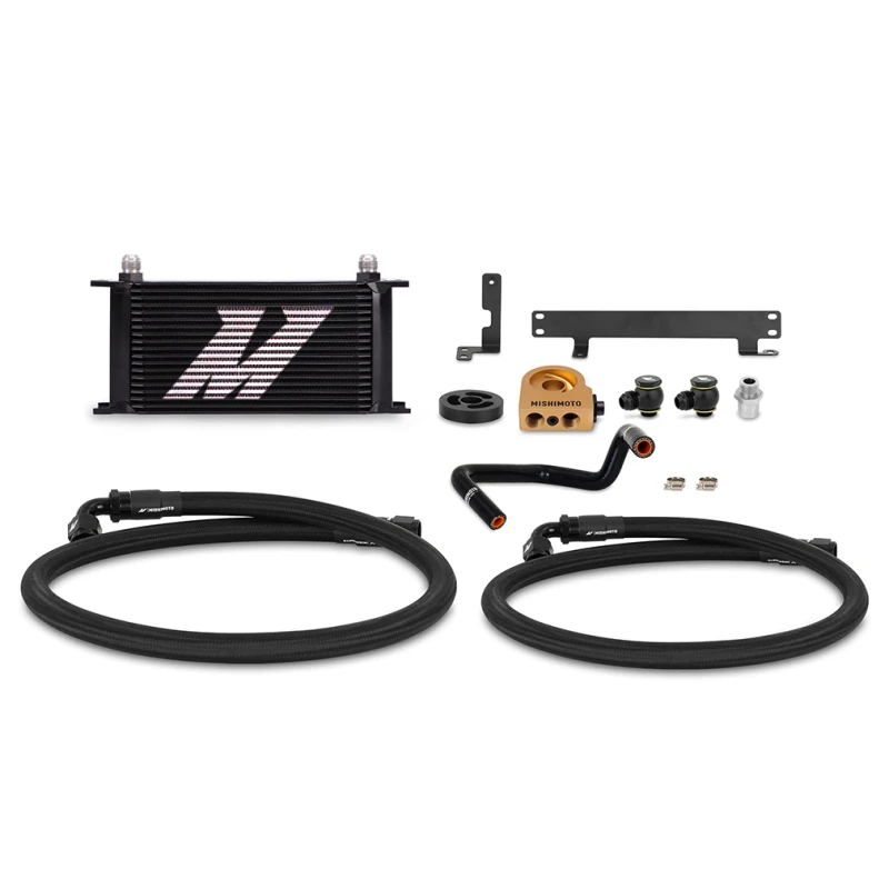 Mishimoto Thermostatisches Öl-Kühler-Kit - Schwarz für 2022+ Subaru WRX