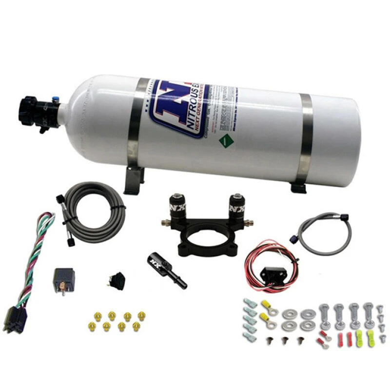 Nitrous Express 13-16 Dodge Dart 2.0L Nitrous Plate Kit (35-100HP) w/15lb Bottle