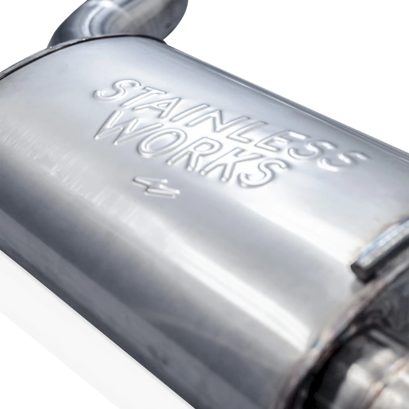 Stainless Works 2024 Mustang GT Catback Dual Tips Redline Sound H-Pipe Performance Connect Exhaust