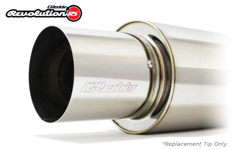 GReddy Universal 3in Revolution RS Muffler SS Tip