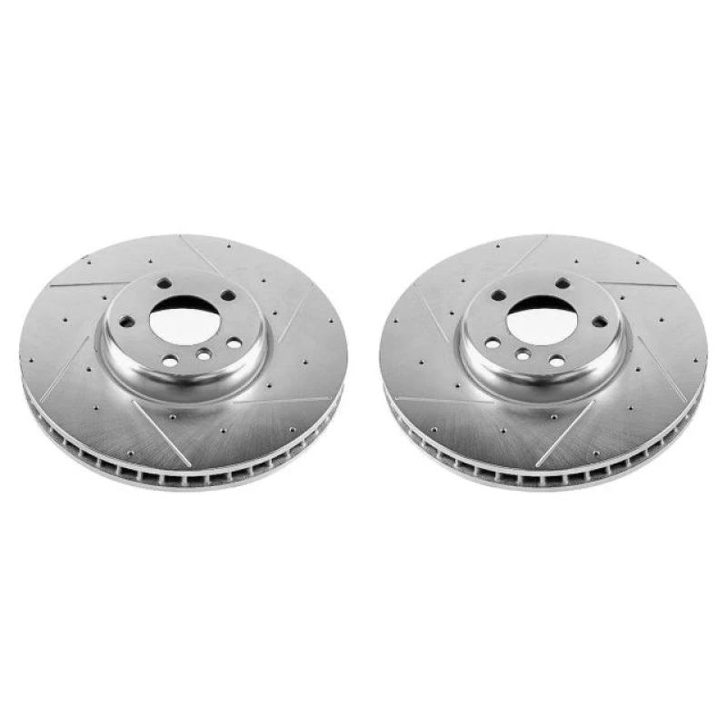 Power Stop 10-17 BMW 535i GT Front Evolution Drilled & Slotted Rotors - Pair