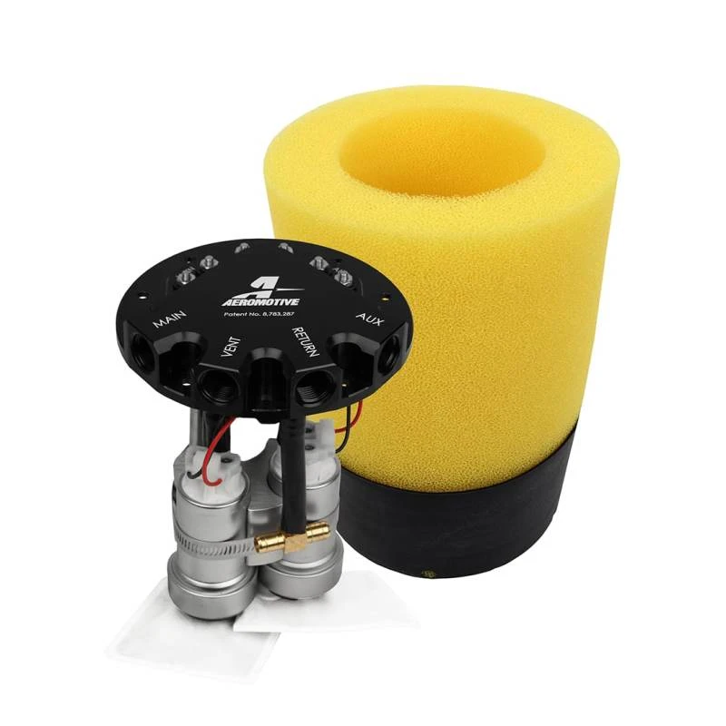 Aeromotive Phantom 450 Doppel-Stealth-340-Benzinpumpen 6-10in Tiefe