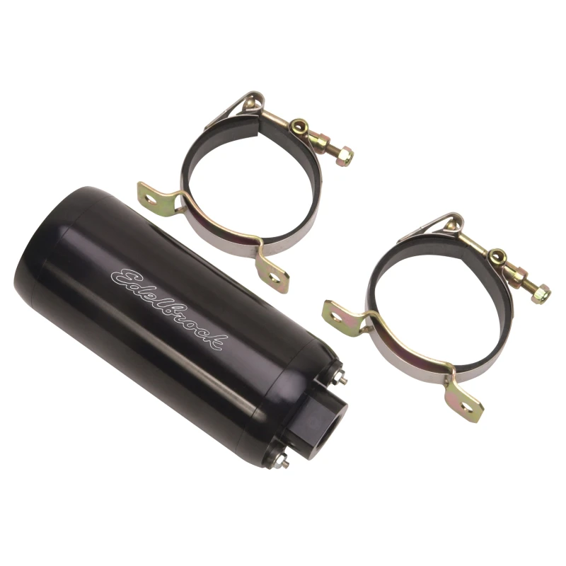 Edelbrock EFI-Wettbewerbs-Elektro-Kraftstoffpumpe mit Montagehaltern