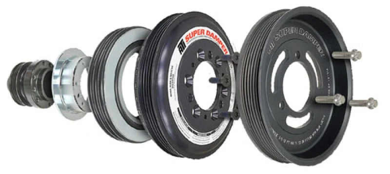 ATI Dämpfer - 7.525 Zoll - Alu - 4 & 3 Nuten - für GM L86 6.2 V8