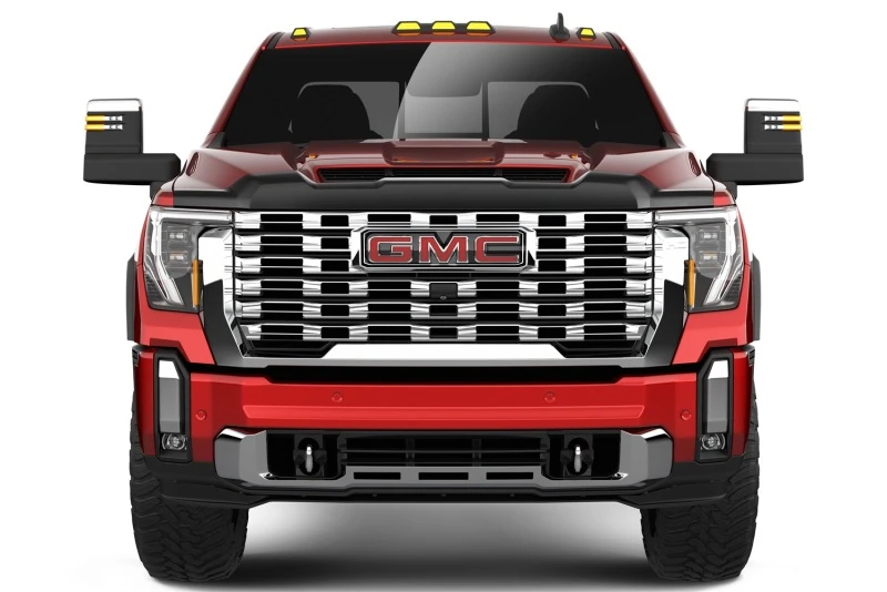Husky Liners 2024 GMC Sierra 2500/3500HD Aeroskin Hood Protector - Smoke