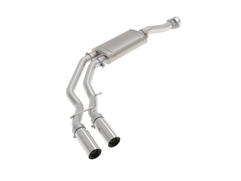 aFe Rebel 3 Zoll 409 SS Kat-Back Auspuff 2021 Ford F-150 V6 2,7L/3,5L (tt)/V8 5,0L mit polierten Spitzen