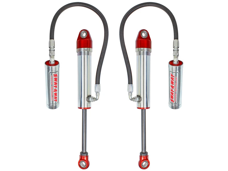 aFe 97-17 Nissan Patrol Sway-A-Way 2.5in Rear Shock Kit w/ Remote Reservoir for OE Ride Height
