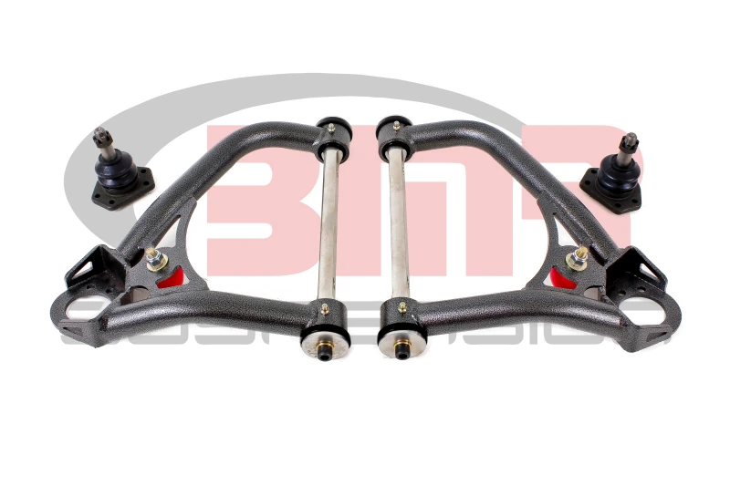 BMR 67-69 1. Generation F-Body Pro-Touring Oberer A-Arm mit hohem Kugelgelenk (Delrin) - Schwarzer Hammertone