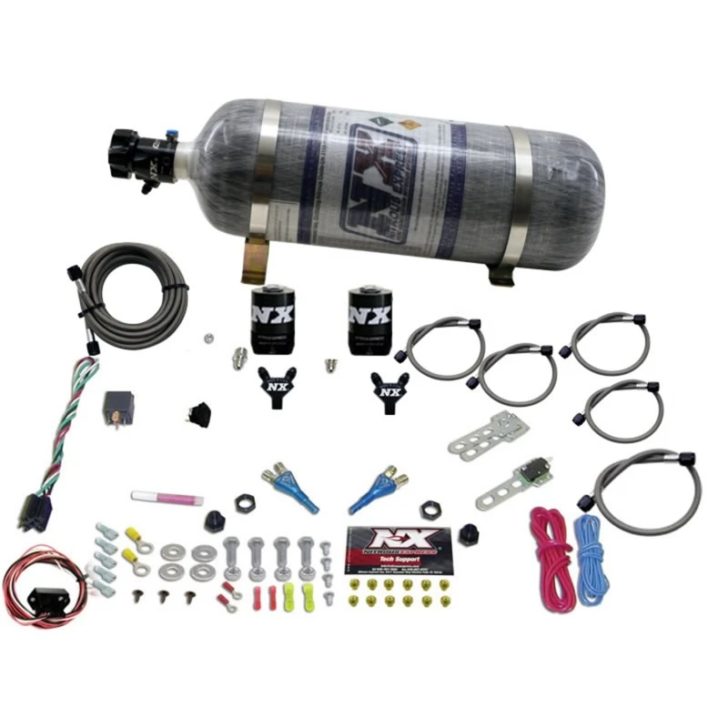 nitrous-express_20716-12-679430a0f0d3c Nitrous Express 03-18 Nissan 350Z/370Z Doppel-Düse (35-150PS) mit Composite-Flasche
