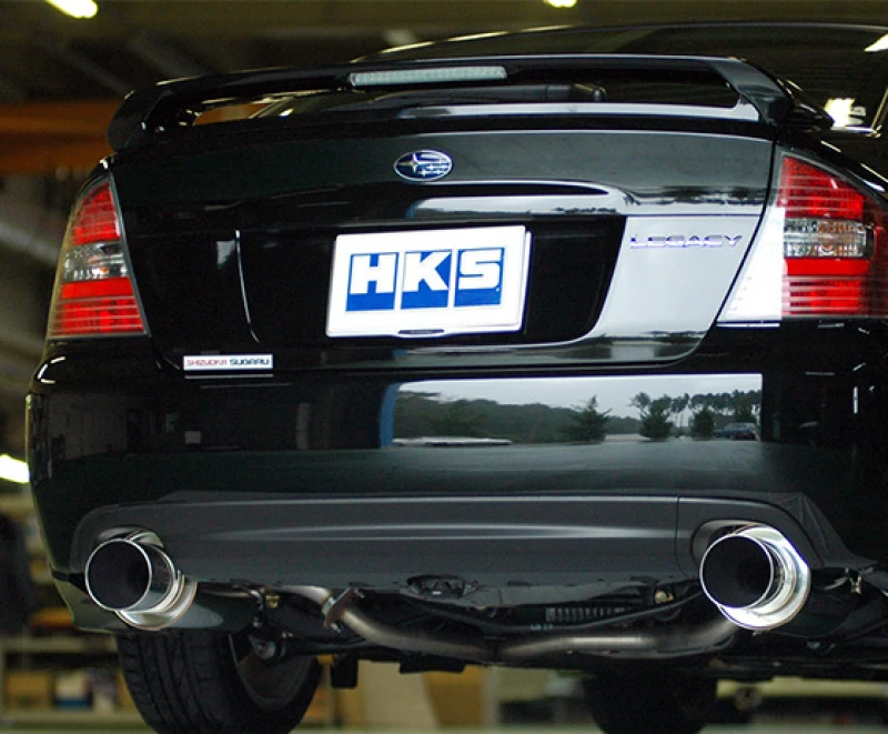 HKS SILENT Hi-Power Auspuffanlage für Subaru Legacy B4 BL5 EJ20 Turbo (Rear + Center)