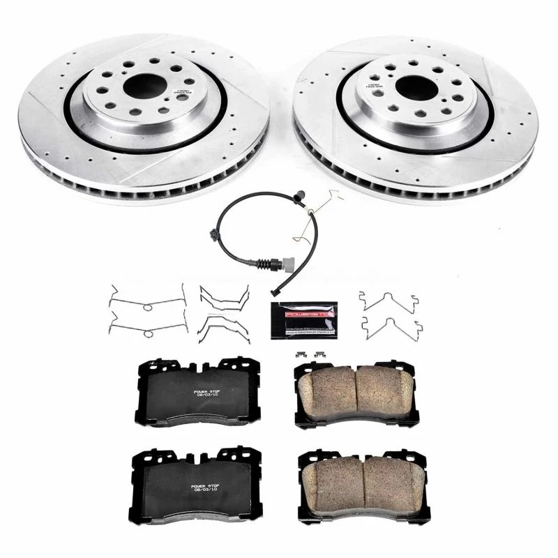 powerstop_K8320-679452a01fe62 Power Stop 18-19 Lexus LS500 Front Z23 Evolution Sport Brake Kit