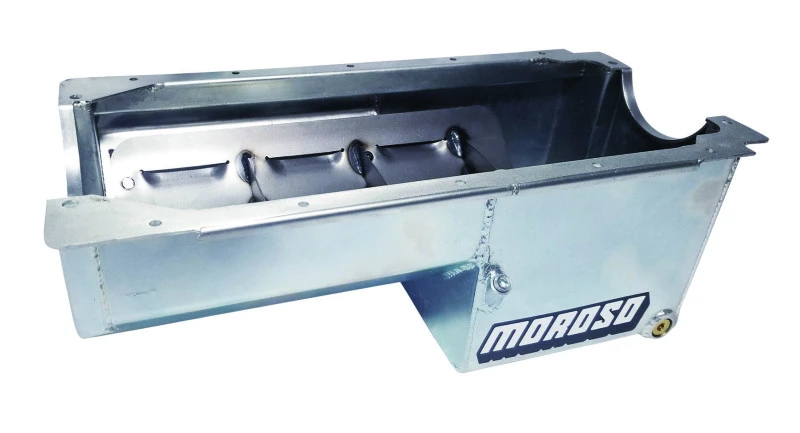 Moroso Dart/Rocket Small Block (May Require Cross Member Mod) Wet Sump 7qt 8.25in Steel Oil Pan