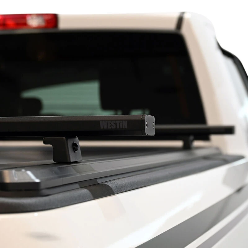 Westin EXP Truck Cap V2 Aluminum Cross Rail - 73in