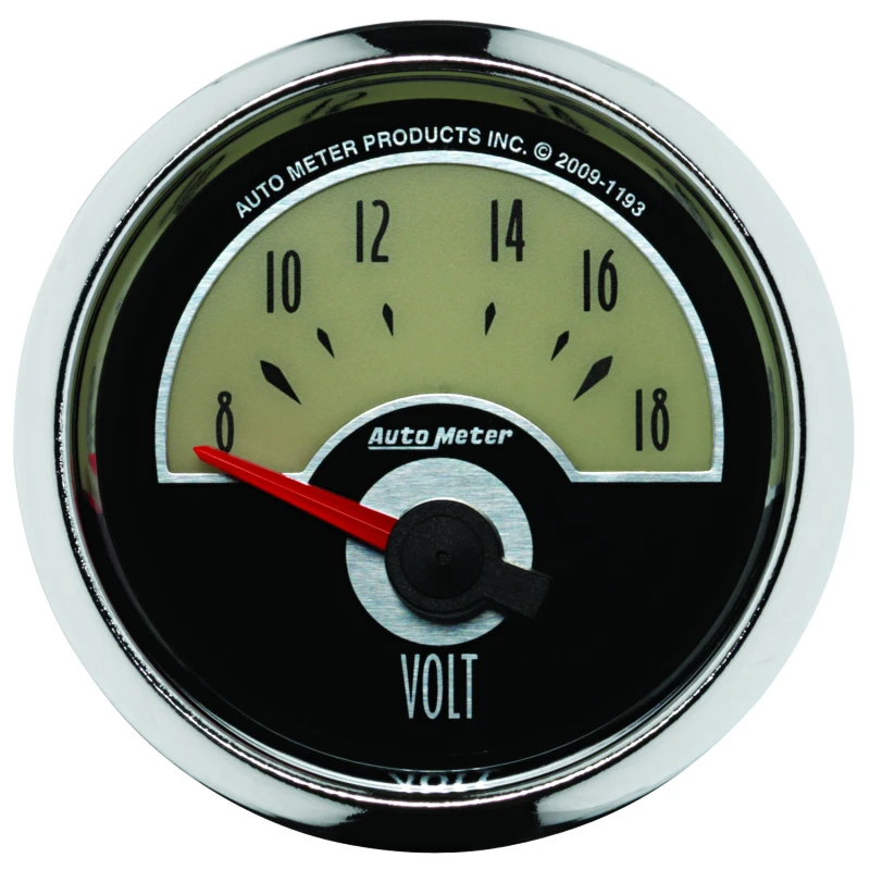 Autometer Cruiser Voltmeter 2 1/16in 18V Electric Gauge