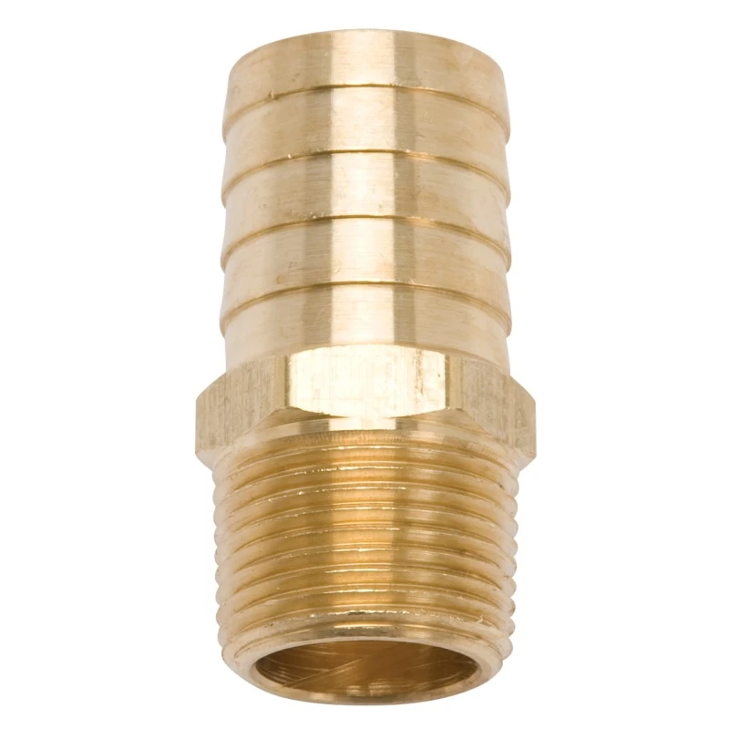 Edelbrock Messing Fitting Schlauch 1 00In Schlauch I D X 3/4-14 Rohr für Sb-Chrys Manifolds
