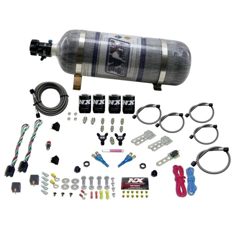 nitrous-express_20927-12-67943145065b4 Nitrous Express Sport Compact EFI Dual Stage Nitrous Kit (35-75HP x 2) w/Composite Bottle