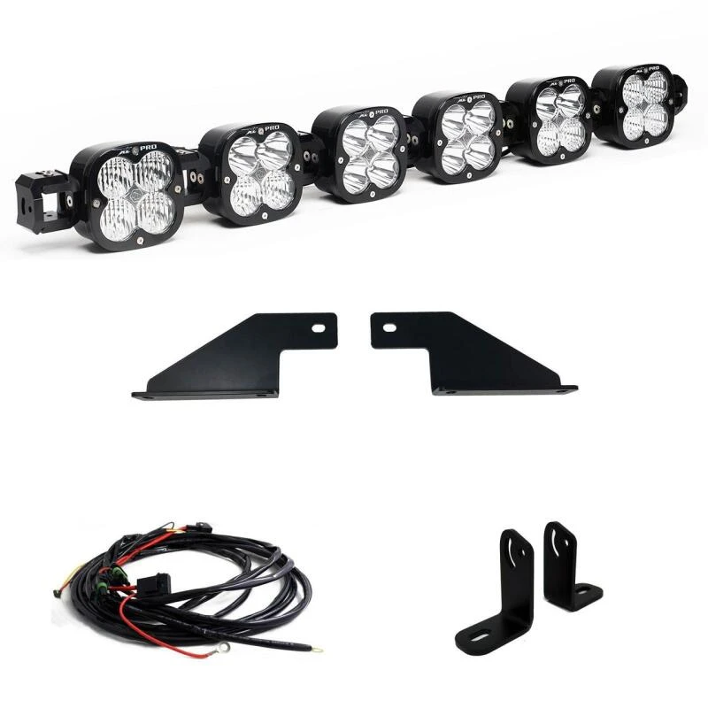 Baja Designs 2021+ Ford Raptor 6 XL Pro Linkable LED Light Bar Kit