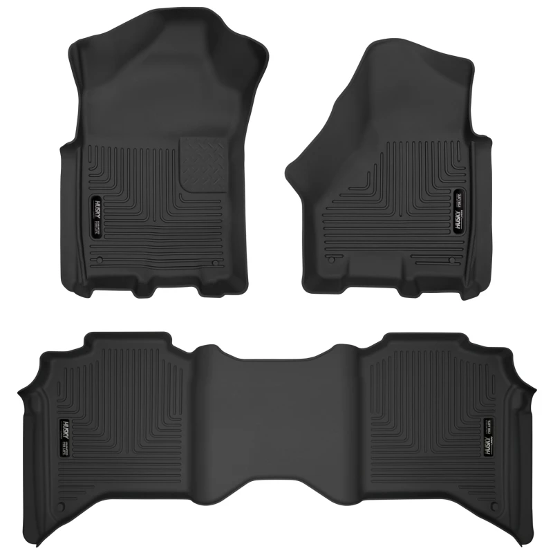 husky-liners_53638-67934b675b9ff Husky Liners 19-20 Dodge Ram 2500/3500 Crew Cab X-Act Contour Front and Second Row Seat Floor Liners