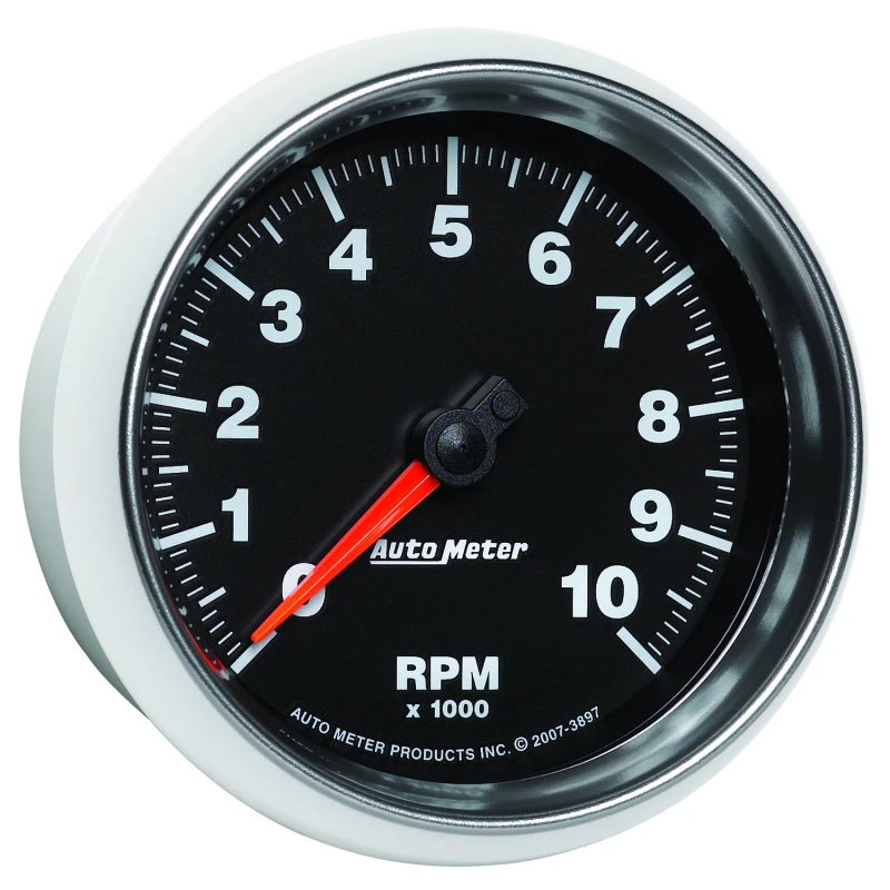 Autometer GS 3-3/8in 10000 RPM In-Dash Tachometer Gauge