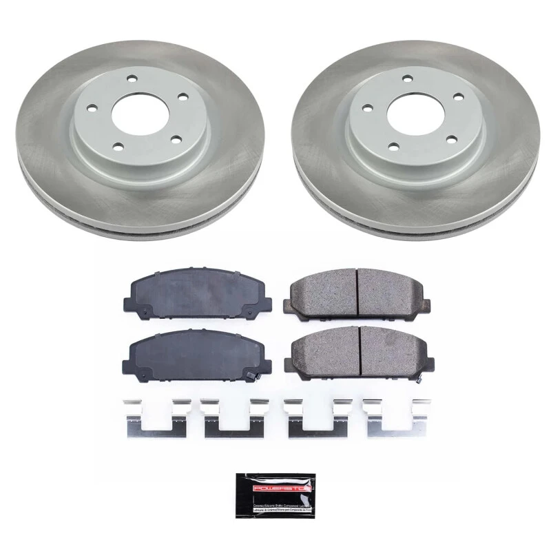 powerstop_SC2961-6795e5b7f12fd Power Stop 08-10 Nissan TITAN Front Semi-Coated Rotor Kit