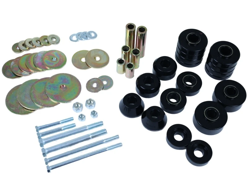 Energy Suspension 69-72 GMC C1500 Pickup Schwarzes Body-Mount-Bushing-Set