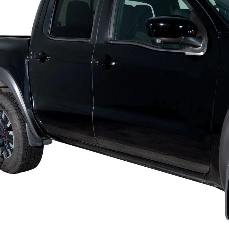 Putco 22-24 Nissan Frontier Crew Cab (3 Zoll hoch, 4-teilig) Schwarze Platinum Rocker-Panels